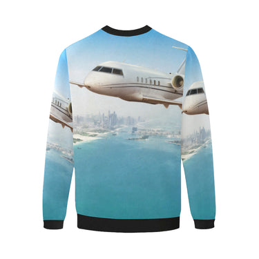 HOODIE - 120 Men's Oversized Fleece Crew Sweatshirt e-joyer